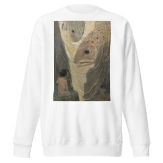Oh, don’t hurt me! cried Tom. I only want to look at you; you are so handsome by Jessie Willcox Smith Sweatshirt