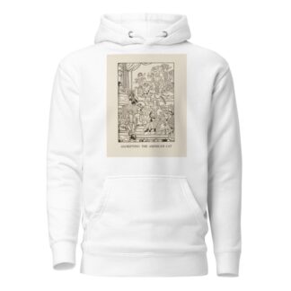 Glorifying the American cat by William Ely Hill Hoodie