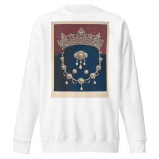 Pictue of Diamonds and Pearl by Robert Charles Dudley Sweatshirt