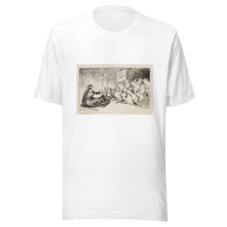 Circe Marmon and the Pigs. Chorus of enchanted ones; Oh Circe, make men of us again!!! by William Henry Walker T-Shirt