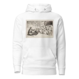 Circe Marmon and the Pigs. Chorus of enchanted ones; Oh Circe, make men of us again!!! by William Henry Walker Hoodie