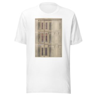 Designs for three windowed storeys by Jules-Edmond-Charles Lachaise T-Shirt