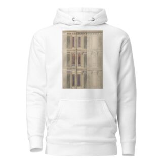 Designs for three windowed storeys by Jules-Edmond-Charles Lachaise Hoodie