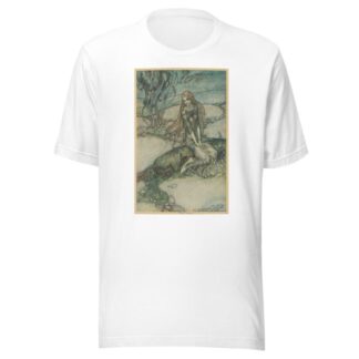 He could see Undine beneath the crystal vault by Arthur Rackham T-Shirt
