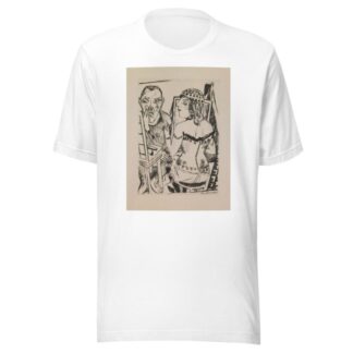 Dressing Room, plate 2 from the portfolio ‘Annual Fair’ by Max Beckmann T-Shirt
