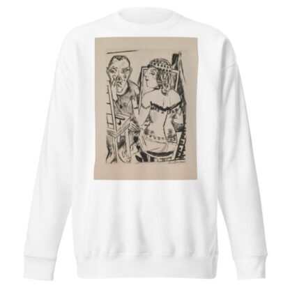 Dressing Room, plate 2 from the portfolio ‘Annual Fair’ by Max Beckmann Sweatshirt