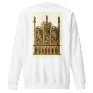 A portable altar in carved oak by Henry Noel Humphreys Sweatshirt