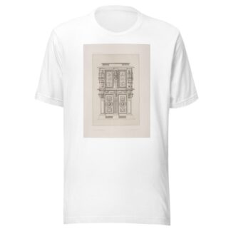 Design for architectural structure. by André-Charles Boulle T-Shirt