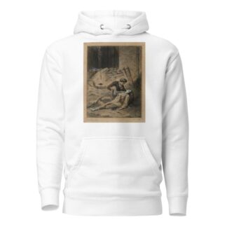 Mort d’Eponine L’Agonie de la mort après l’agonie de la vie by Alphonse Marie De Neuville Hoodie