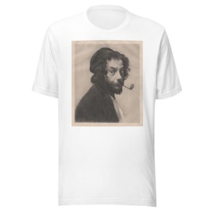 L’Homme à la pipe by Marcellin-Gilbert Desboutin T-Shirt