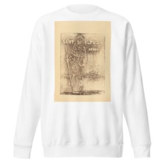 Saint Iltud by Pierre Roche Sweatshirt