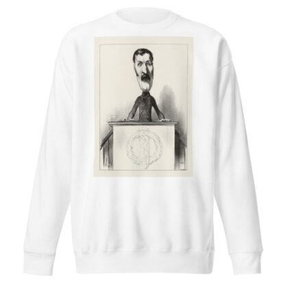Bastide by Honoré Daumier Sweatshirt