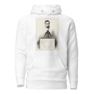 Bastide by Honoré Daumier Hoodie
