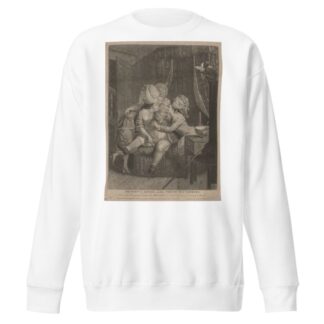 Deceitful kisses, or The pretty plunderers. by John Collet Sweatshirt