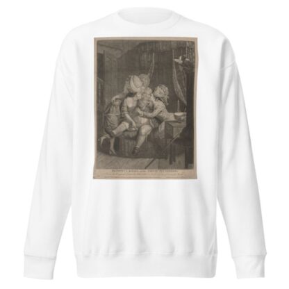 Deceitful kisses, or The pretty plunderers. by John Collet Sweatshirt