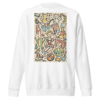 I Had a Dog and a Cat Pl 08 by Josef Čapek Sweatshirt