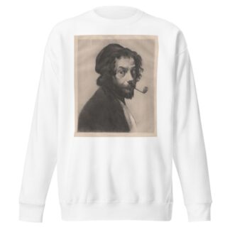 L’Homme à la pipe by Marcellin-Gilbert Desboutin Sweatshirt