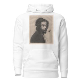 L’Homme à la pipe by Marcellin-Gilbert Desboutin Hoodie