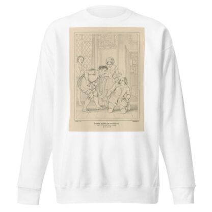 Merry wives of Windsor, Caius, Mrs. Quickly, Simple, & Rugby, act I, scene IV by William Francis Starling Sweatshirt