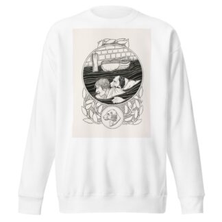 A hundred anecdotes of animals pl 038 by Percy J. Billinghurst Sweatshirt