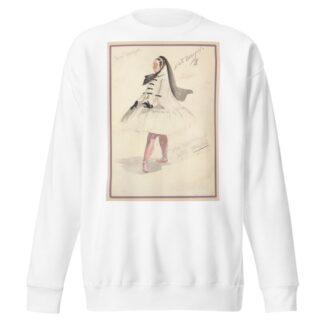 Costume Design for ‘Sixth Ballet Girl’ by Percy Anderson Sweatshirt