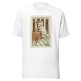 Pandora desires to open the box by Walter Crane T-Shirt