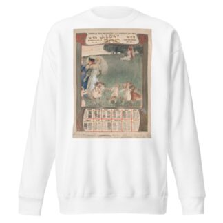 Design for a poster of calendar for J. Löwy, Vienna by Erwin Puchinger Sweatshirt