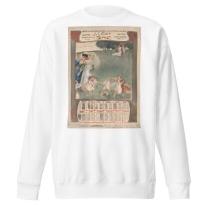 Design for a poster of calendar for J. Löwy, Vienna by Erwin Puchinger Sweatshirt