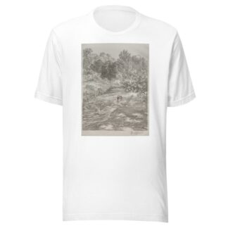 The Bather by Félix Bracquemond T-Shirt