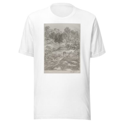 The Bather by Félix Bracquemond T-Shirt
