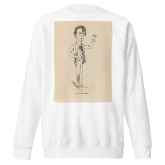 The poet addressed the audience by William Orpen Sweatshirt