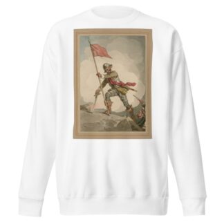 As you like it, scenes of the seven ages of man Pl.4 by John Augustus Atkinson Sweatshirt