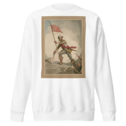 As you like it, scenes of the seven ages of man Pl.4 by John Augustus Atkinson Sweatshirt