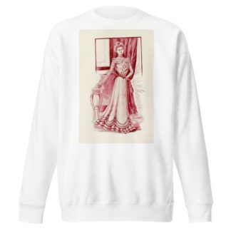 Ladies afternoon gown by Anonymous Sweatshirt