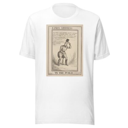 P-Pry’s address to the public. by William Heath T-Shirt