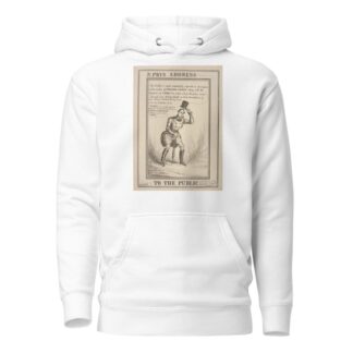 P-Pry’s address to the public. by William Heath Hoodie