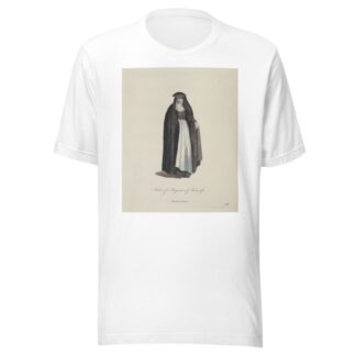 Habit of a Beguine of Antwerp. Beguine d’Anvers. by Charles Grignion T-Shirt