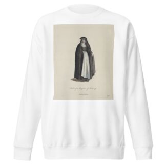 Habit of a Beguine of Antwerp. Beguine d’Anvers. by Charles Grignion Sweatshirt