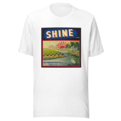 Shine Brand Fruit Label by Anonymous T-Shirt