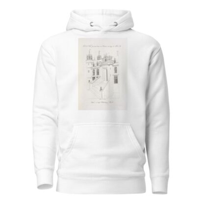 Hôtel de ville, représenté dans une peinture du temps de Louis, XII. by Nicolas Xavier Willemin Hoodie