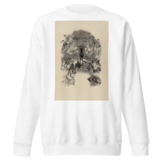 Les mois gastronomiques Novembre. Le diner de la Saint-Hubert by Edmond Morin Sweatshirt