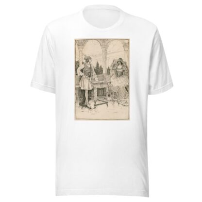 Olivia – I will draw the curtain and show you the picture by Louis Rhead T-Shirt