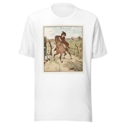 The Diverting History of John Gilpin pl6 by Randolph Caldecott T-Shirt
