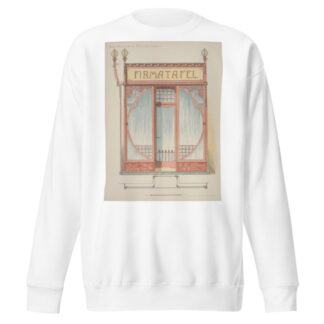 Der moderne Bautischler Pl.06 by Emmerich Fellinger Sweatshirt