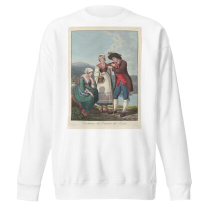 Costumes du Canton du Tessin by Joseph Reinhart Sweatshirt