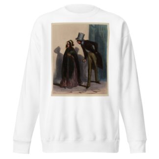 Temps perdu. by Paul Gavarni Sweatshirt