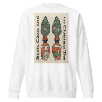 Santa Claus and the Christmas tree by M.A. Glen Sweatshirt