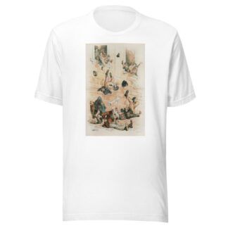 Throw ’em out! by Joseph Ferdinand Keppler T-Shirt