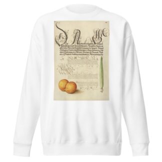 Mayfly, Apricot, and Reed Grass by Joris Hoefnagel Sweatshirt
