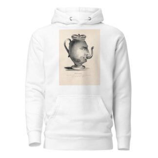 Koffij-potjie by Charles Philipon Hoodie